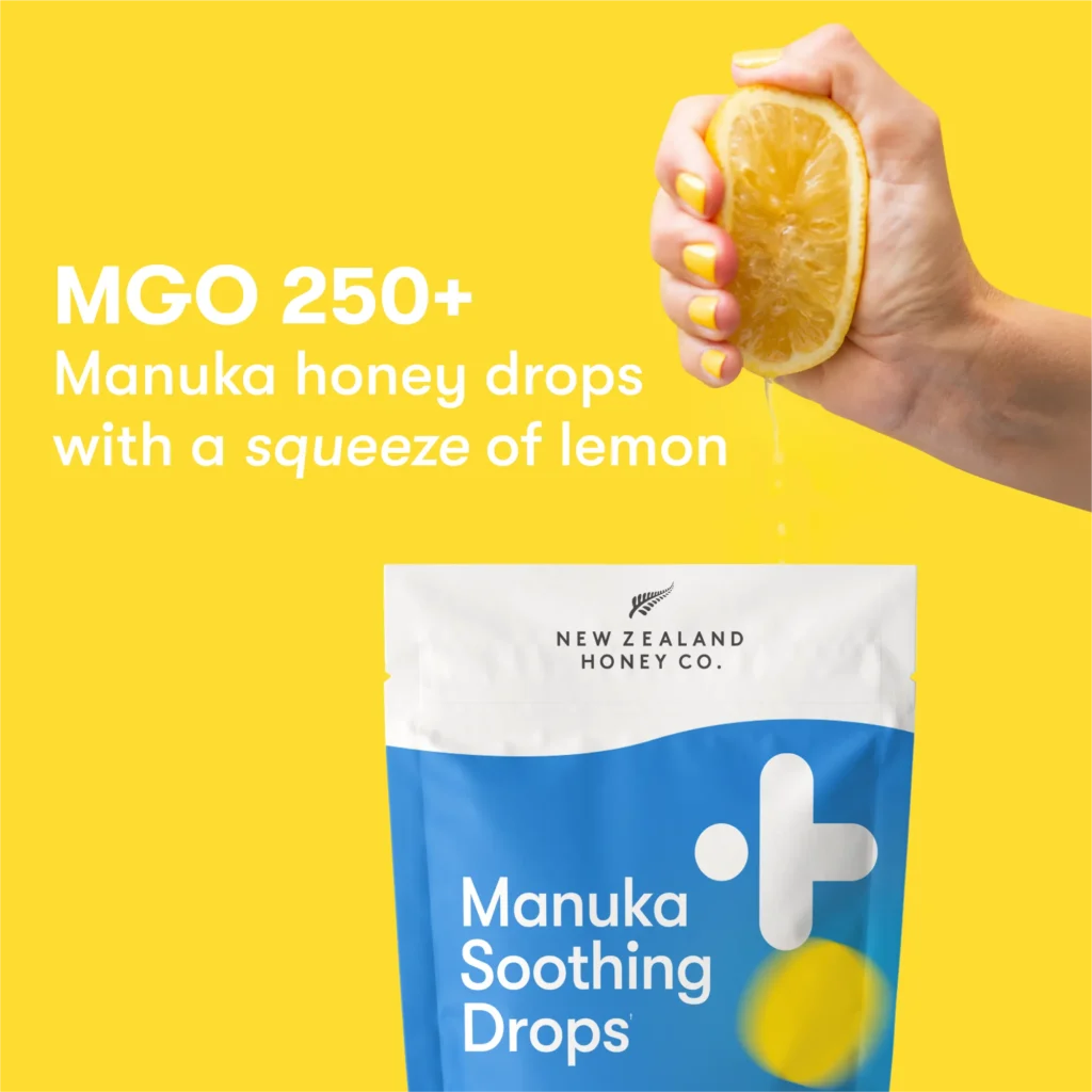 Manuka Honey Drops - Lemon